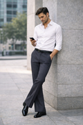 Men’s Formal Bootcut Pants | Premium Stretch Office & Party Wear Trousers
